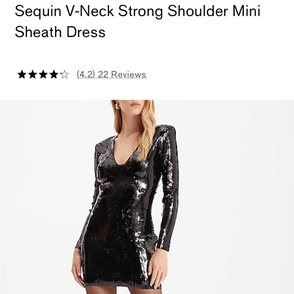 Express sequin dress! Worn once!